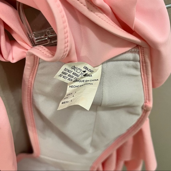 Pink Ruffle Bandeau - Picture 3 of 3